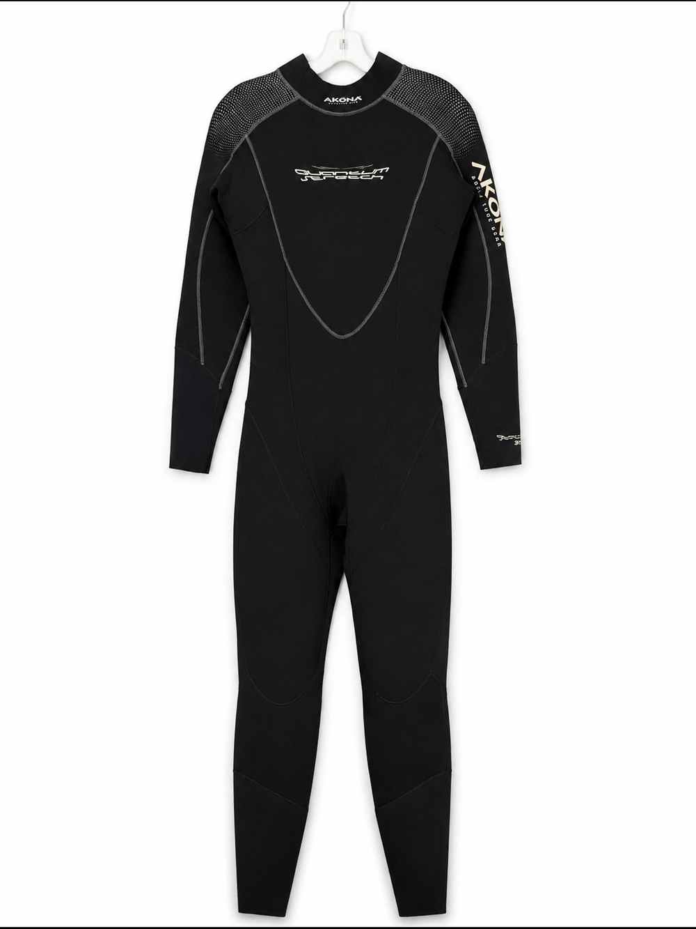 Men/Woman AKONA Black Full-Body Wetsuit 3mm